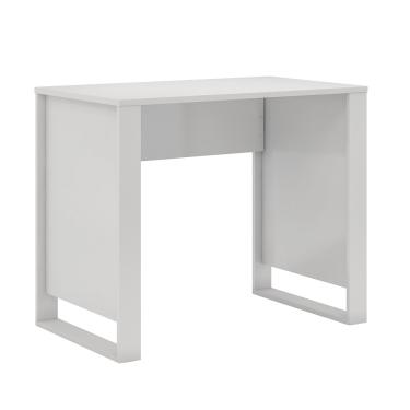 Imagem de Escrivaninha Bancada Mesa Politorno Branco Home Office Escritório - Mercado dos Móveis