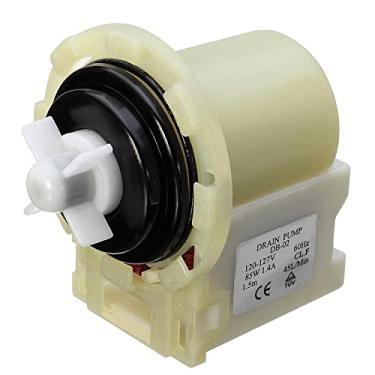 Imagem de 8540024 Motor da bomba de drenagem da arruela - Ajuste exato para máquina de lavar Whirlpool Kenmore. Peças substituem W10130913, 8540024, W10117829