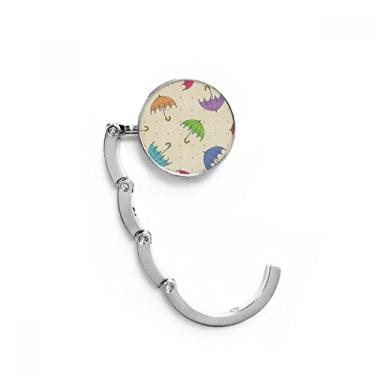 Imagem de Gancho de mesa com fecho decorativo e gancho dobrável para chuva, chuva, chuva, pingente, guarda-chuva