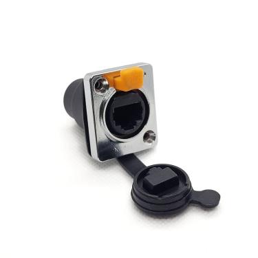 Imagem de Conector Ethercon RJ 45 Femea Para Painel