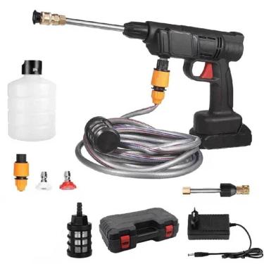 Imagem de Lavadora portátil sem fio jato alta pressão carro jardim