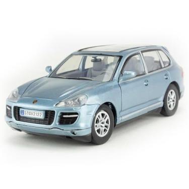 Imagem de Porsche Cayenne Turbo Grey 1/24 Diecast Car Model by Motormax
