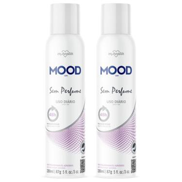 Imagem de Kit 2 Desodorante Sem Perfume Mood Care 150Ml - My Health