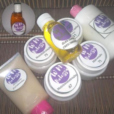 Imagem de Kit para crescimento cabelão dos sonhos cachos - produto artesanal