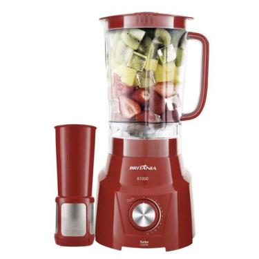 Imagem de Liquidificador Britania + Turbo B1000 de 12 Velocidades 1200W (220V/60