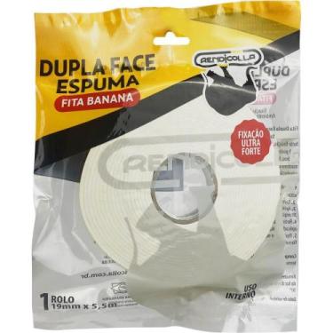 Imagem de Fita Dupla Face Espuma 19MMX5,5M - Rendicolla