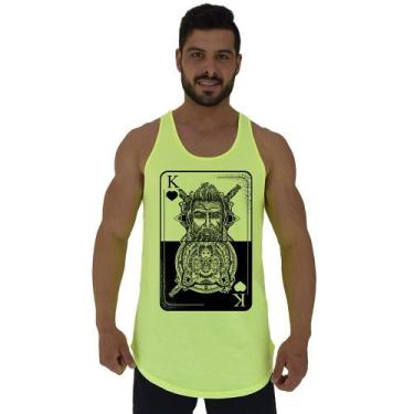 Imagem de Regata Longline Estampada Masculina MXD Conceito Carta do Lobo, G, Ama