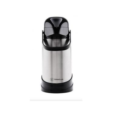Imagem de Garrafa Térmica inox 1,2 lts Revolution - Termolar, Cinza claro