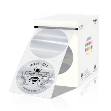 Imagem de Etiquetas Adesivas Holográficas Térmicas Parlaim Circle - 5cm