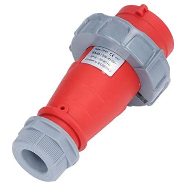 Imagem de Eujgoov Conector de plugue de aviação resistente ao calor IP67 impermeável 3P+E conector elétrico (4 pinos)