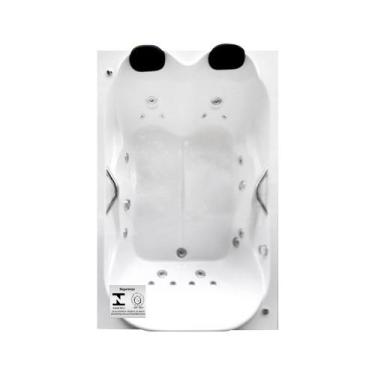 Imagem de Banheira de Hidro Sensuale Luxo Tamanho: 1,80 X 1,20 X 0,45 - Minas Ba