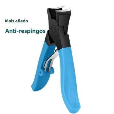 Imagem de Cortador De Unhas De Aço Inoxidável Com Borda Afiada Para Manicure E P