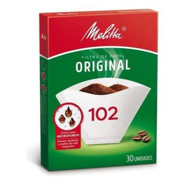 Imagem de Kit c/ 3 Filtro De Papel Para Cafe Melitta Original 102