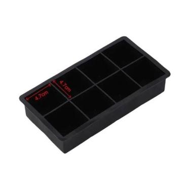 Imagem de Forma De Gelo Grande De Silicone De Grau Alimentício 4/6/8/15/160 Comp