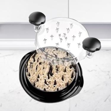 Imagem de Triturador de frango para triturador de peito de frango, máquina de triturar carne visível, tira antiderrapante forte, cabo ergonômico, livre de BPA, adequado para carne de porco e frango