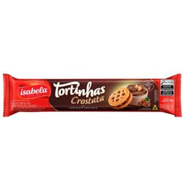 Imagem de Biscoito Tortinhas Crostata Chocolate com Avelã Isabela 80g