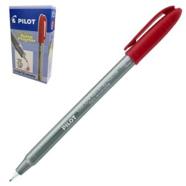 Imagem de Marcador Permanente Pilot Retro Projetor 1.0Mm Vermelho C/12
