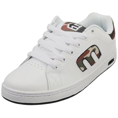 Imagem de Etnies Callicut Tênis de skate masculino, Branco/Camuflagem, 42