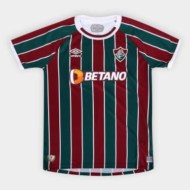 Imagem de Camisa Fluminense Juvenil I 23/24 s/n° Torcedor Umbro-Unissex