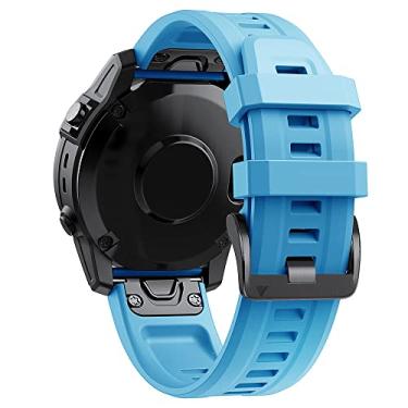 Imagem de MURVE 22 pulseiras de silicone para relógio inteligente Garmin Fenix 7 7X 6 6X Pro 5X 5 Plus Tactix 7/D2 935 (D,26 mm Fenix 7X 3HR)