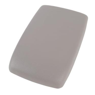 Imagem de Sonew Capa de Apoio de Braço do Console Central Em PU de Alta Resistência, Design Ergonômico, Toque Confortável, Fácil Instalação, 58905-0E040, 58905-0E040-C0, Cor Cinza, Design