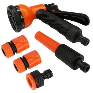 Imagem de Conjunto Irrigação Conector Esguicho Pistola 8x1 Force Line - Acrel
