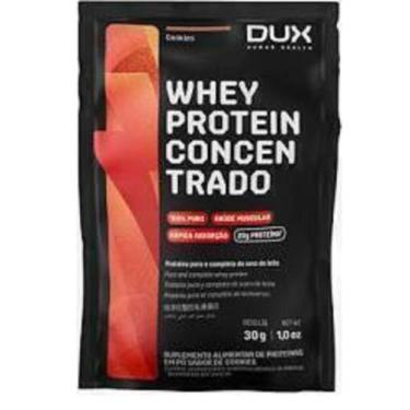 Imagem de Whey Protein 100% Concentrado Sabor Caramelo Salgado Sachê de 30 g-Dux