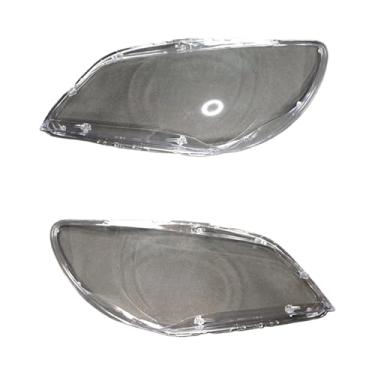 Imagem de Tampa da lente do farol do carro, revestimento transparente da lâmpada de vidro, substituição de abajur antigo, compatível com subaru impreza 9ª geração 2006(Left and Right)