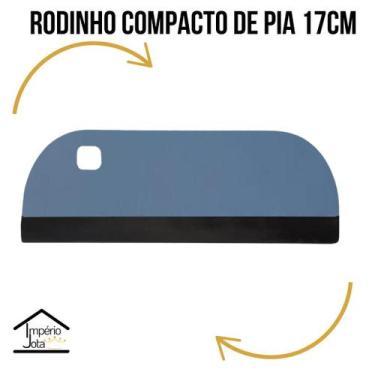 Imagem de Rodinho de pia compacto cor:grafite - Micromax, AZUL PASTEL