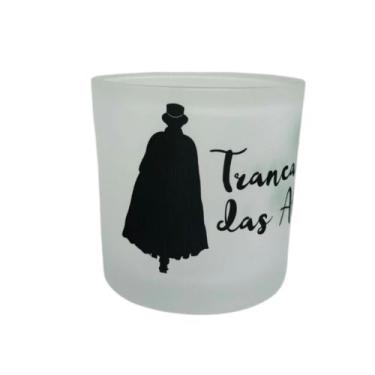 Imagem de Copo de Whisky e bebidas - 260ML -Exú Tranca Ruas das Almas Umbanda Qu