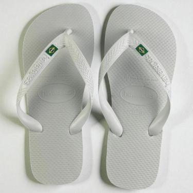 Imagem de Chinelo Havaianas Brasil Logo Unissex Original Legítima Com Bandeira C
