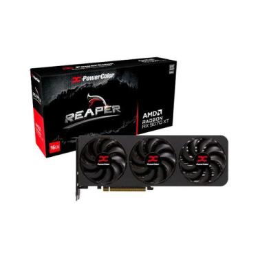 Imagem de Placa de Vídeo PowerColor Reaper AMD Radeon RX 9070 XT 16GB GDDR6 - RX