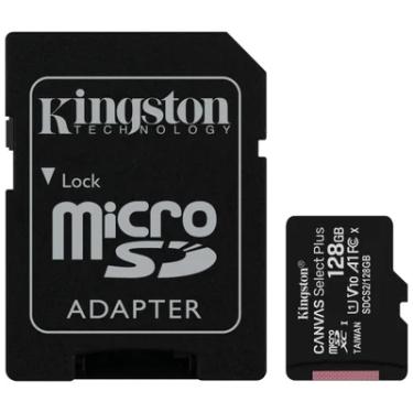 Imagem de Cartão de Memória Kingston, MicroSD, 128GB, Classe 10, SDCS2/128GB, 100R/85W, Canvas Select Plus