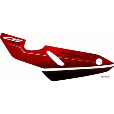 Imagem de Adesivo Protetor De Escapamento Honda Twister. Pe_406b - Resitank