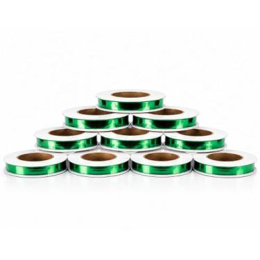 Imagem de Kit 10 Fitas Metaloide 10mm x 50 metros - Lantecor Escolha a Cor COR:V