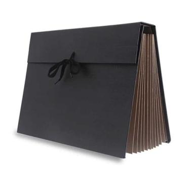 Imagem de Pasta sanfonada oficio 12 divisórias A-Z kraft Dello - TN