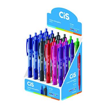 Imagem de CIS Línea 49.8400 Caneta Retrátil Emborrachada, Multicor (pacote de 24)