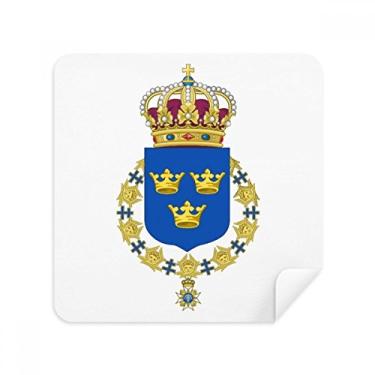 Imagem de Tecido de camurça com emblema nacional Suécia Europa 2 unidades