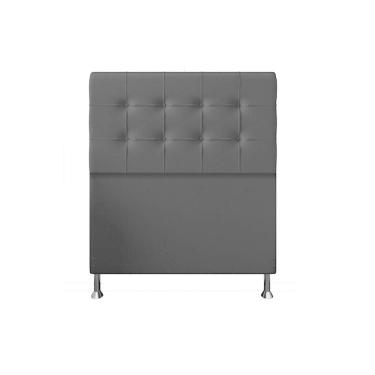 Imagem de Cabeceira Solteiro 0,90m Atenas Suede Preto