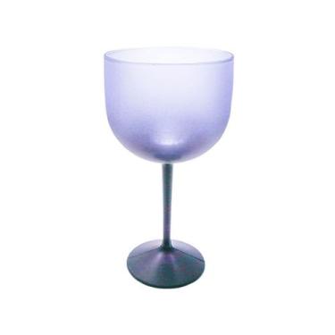 Imagem de Taça Gin De Acrílico Degradê 550 Ml - M&Ca. Plásticos