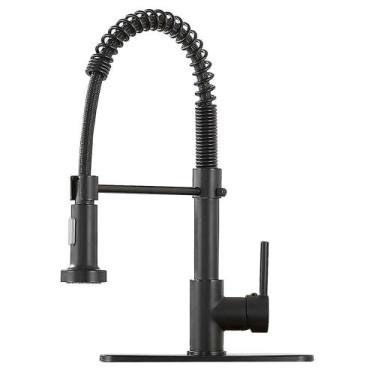Imagem de Torneira Gourmet Retratil Misturador Monocomando Cozinha Agua Quente F