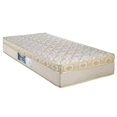 Imagem de Colchão Solteiro Arezzo Bege Molas Ensacadas Portobel