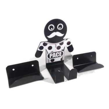 Imagem de Suporte de Parede para Bike Preto Modelo Boneco Aço - PACE
