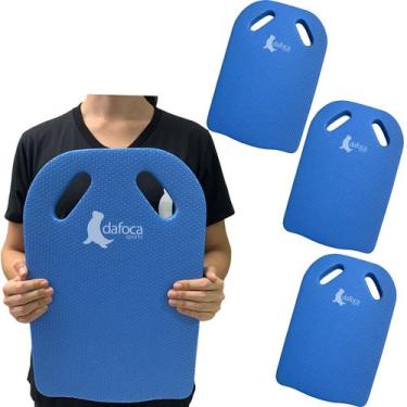 Imagem de Kit 3 Pranchas Para Treino Natação e Hidroginástica DF1088-A Azul Roya