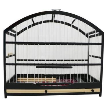 Imagem de Gaiola Pequena Para Passarinho Em Madeira - Coleira / Coleiro / Coleir