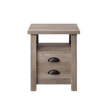 Imagem de LICONG-2019 Mesas de cabeceira, mesas-de-cabeceira, móveis rústicos, mesas de cabeceira, moldura de cabeceira