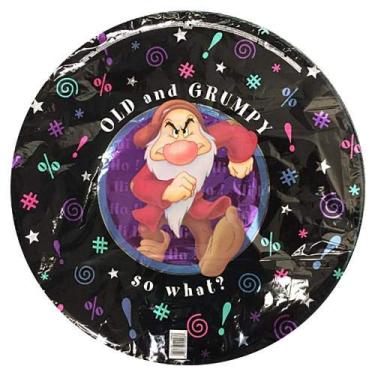 Imagem de LOONBALLOON Birthday-Over-The-Hill Balloons, 18″ Old and Grumpy SO What?