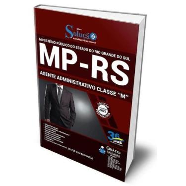 Imagem de Apostila MP-RS - Agente Administrativo Classe M - Editora Solução