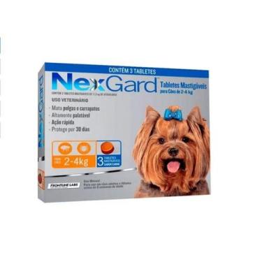 Imagem de Nexgard 2 a 4kg 3 tabletes - Boehringer