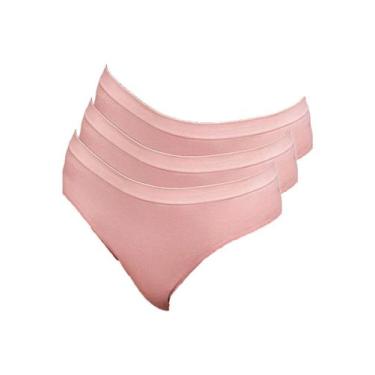 Imagem de Kit com 3 Calcinhas Biquíni Hope S38020, Rosa, G